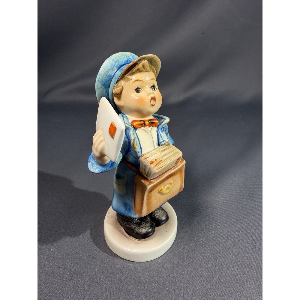 Vintage Goebel M.I. Hummel Postman #119 TMK-3 W. Germany Small Stylized Bee